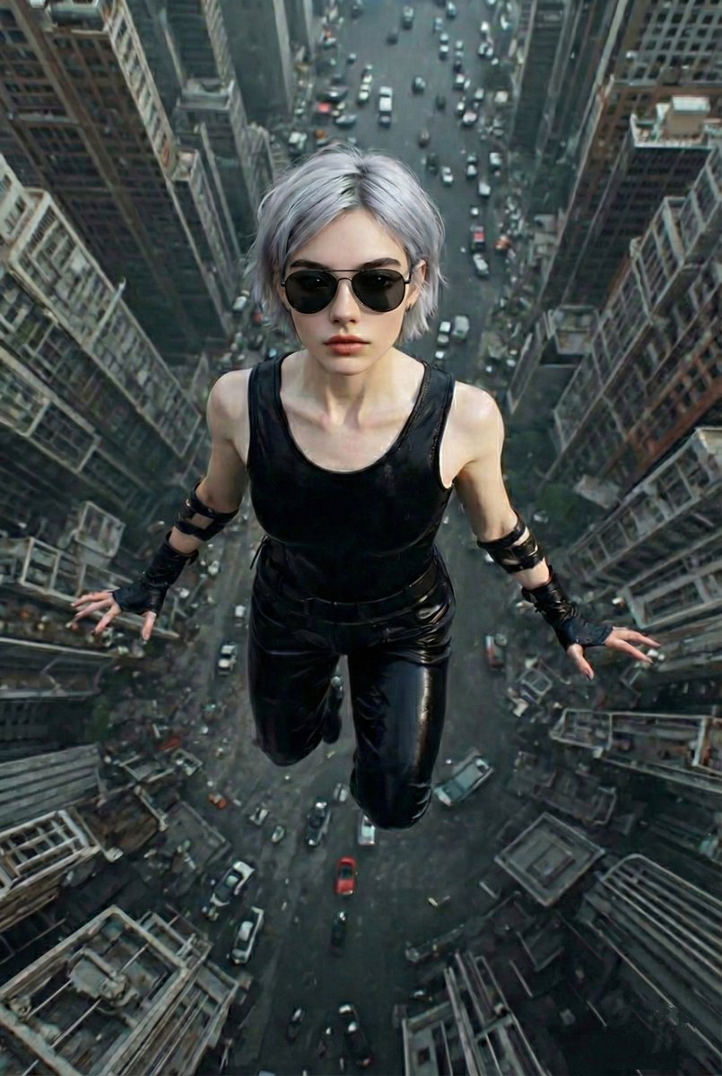 Floating city portrait